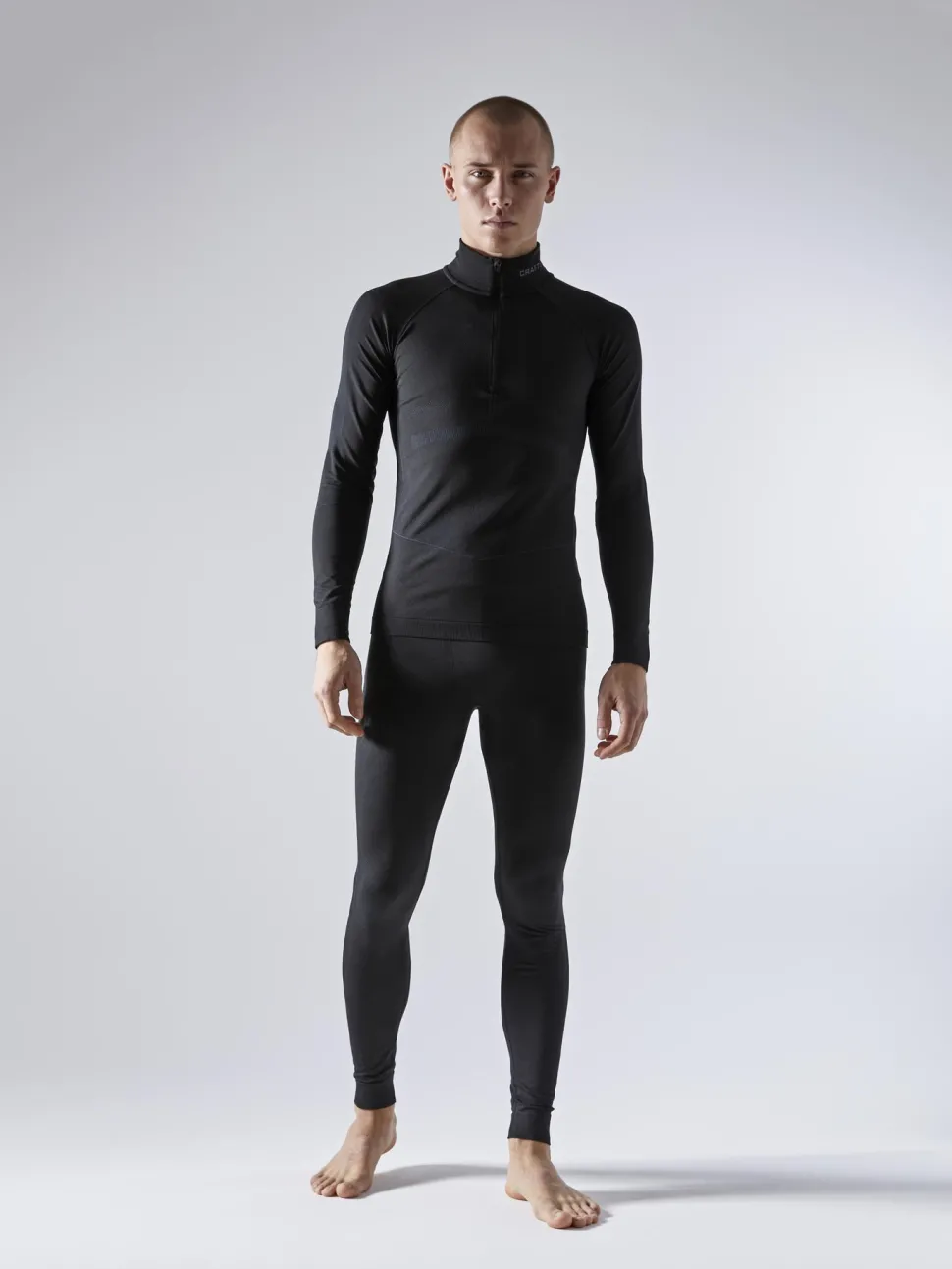 MEN'S ACTIVE INTENSITY BASELAYER PANTS - BLACK/ASPHALT