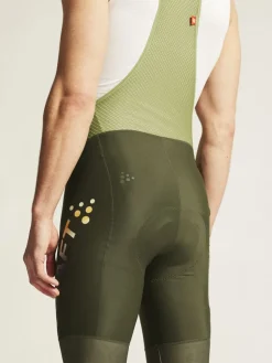 MEN'S ADV ENDUR CYCLING BIB SHORTS - JUNIPER/FOREST GREEN