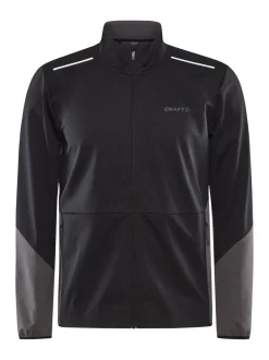 MENS CORE XC SKI TRAINING JACKET - Black/Granite