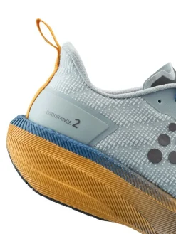 Men's Endurance 2 Running Shoe - Platinum/Sour