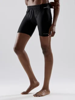 WOMEN'S ACTIVE EXTREME X WIND BOXER BASELAYER - Black/Granite
