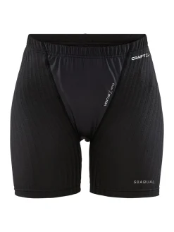 WOMEN'S ACTIVE EXTREME X WIND BOXER BASELAYER - Black/Granite