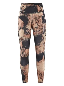 WOMEN'S ADV ESSENCE RUNNING TIGHTS - GLOW-MULTI