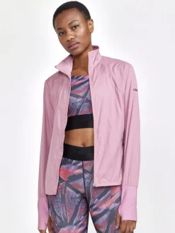 Women's ADV Essence Wind Jacket - Bleikur