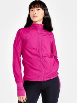 WOMEN'S ADV ESSENCE WIND JACKET - GLOW-MULTI