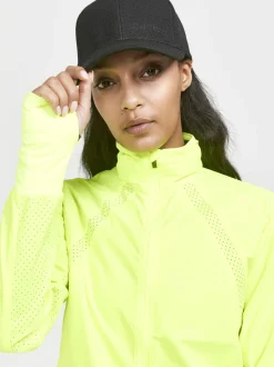 WOMEN'S ADV ESSENCE WIND JACKET - GLOW-MULTI