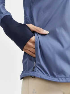 WOMEN'S ADV ESSENCE WIND JACKET - BLAZE-CLIFF