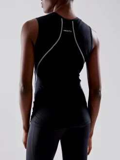 WOMEN'S COOL MESH SUPERLIGHT SLEEVELESS - Black
