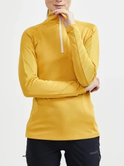 WOMEN'S CORE GAIN MIDLAYER - TAWNY